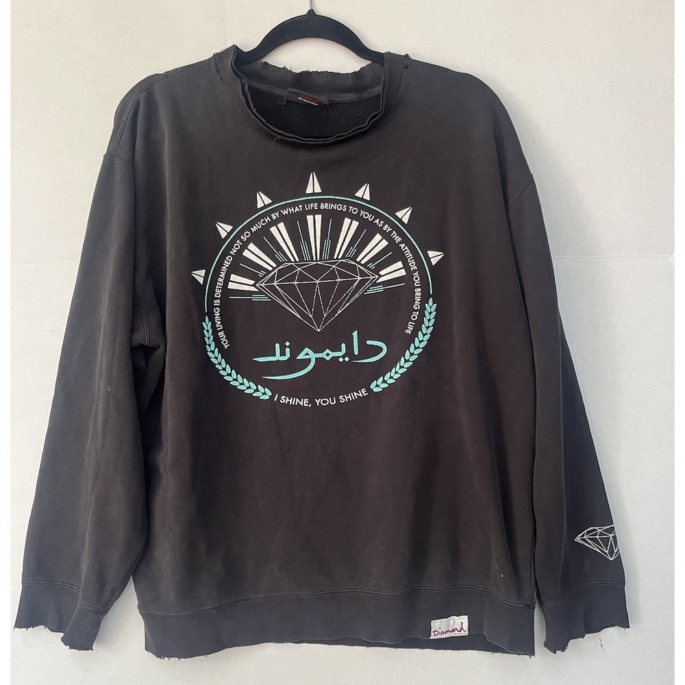 Diamond Supply Co. Sweatshirt‎ Men's Size Medium.